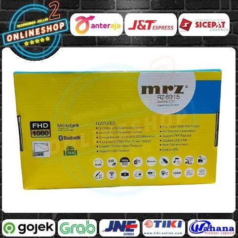 Head unit Android 9inch MRZ RZ-6915 IPS 2.5D Mirrorlink Tape 9 inch