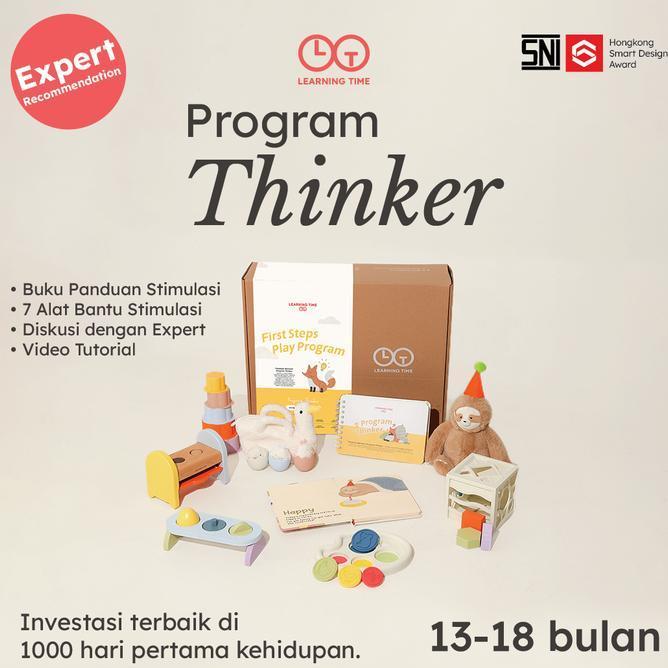 Learning Timeprogram Thinker Mainan Stimulasi 13 Sd 18 Bulan Mainan Edukasi Anak 1 Tahun Mainan Motk