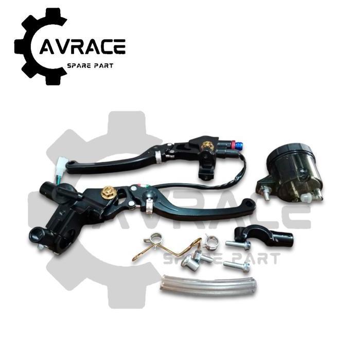 Master Rem Model RCS98 Tempat Minyak Rem Tabung Besar (Big Smoke) Merk Brembo Universal Vario Beat M