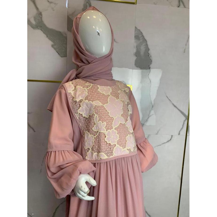ZAHRA DRESS //GAMIS ANAK PREMIUM Terlaris