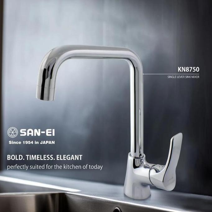TERBARU - Kran Sink SAN-EI KN8750 / Kran Bak Cuci Piring SAN-EI KN 8750