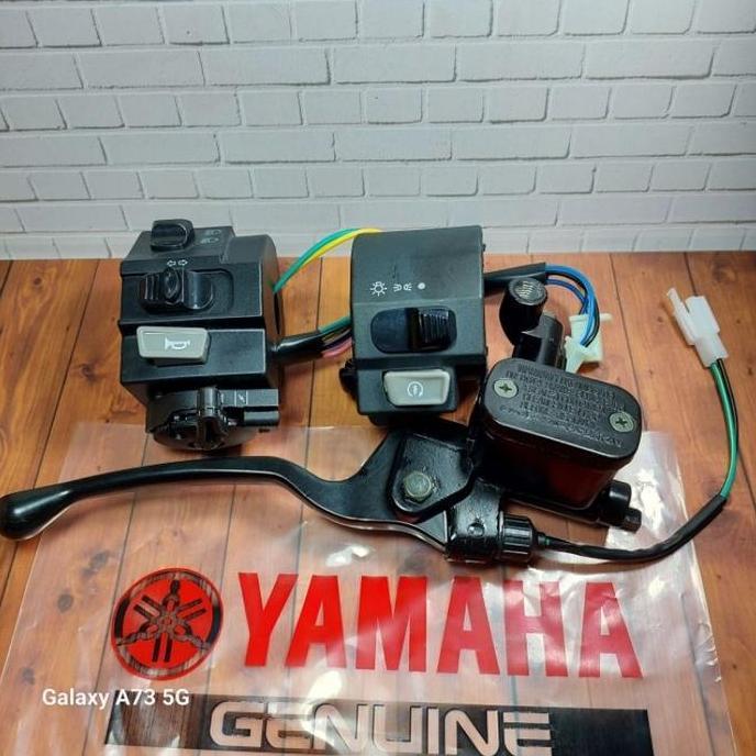 paketan saklar dan master rem motor yamaha vega r new