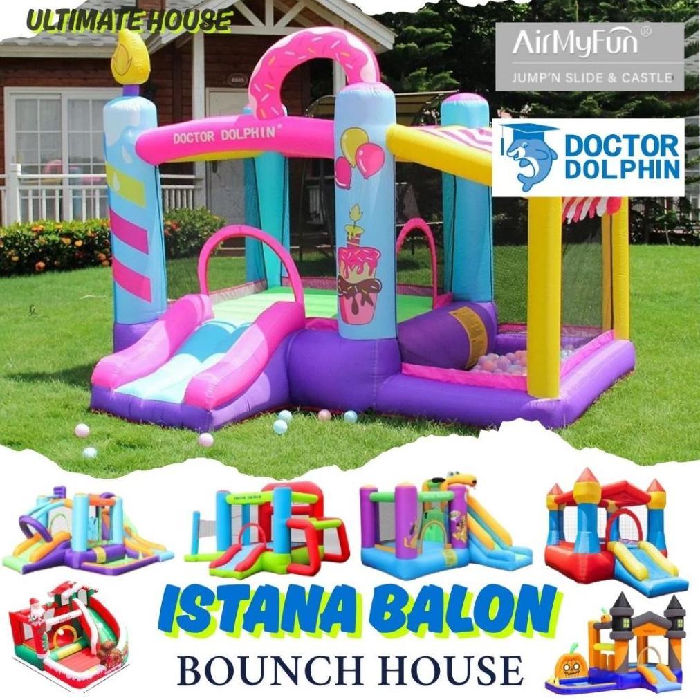 parafelaa  - istana balon happy birthday perosotan anak inflatable jumping castle