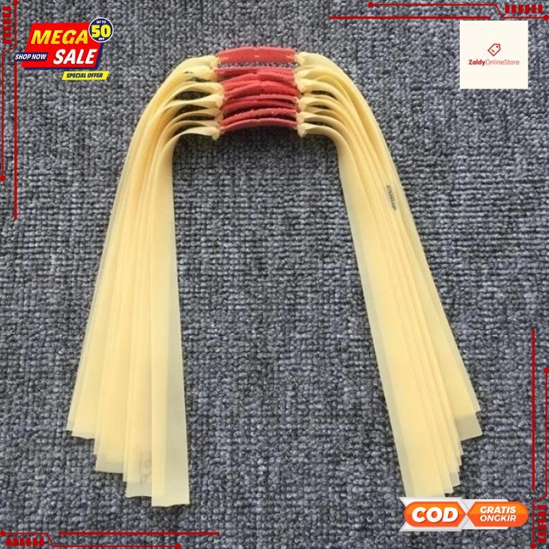 Termurah  karet ketapel tebal 2mm slingshot flatband ketapel modern - RO30-1511 2025 COD Termurah Te