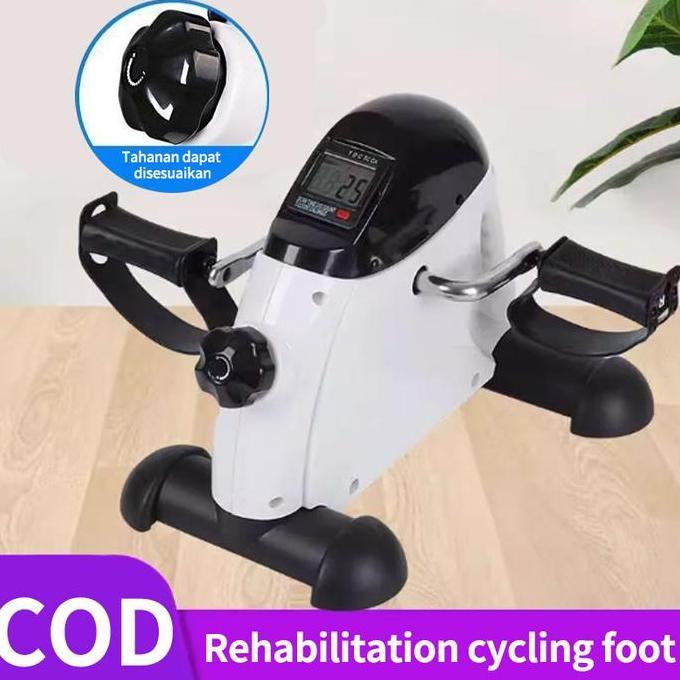 Sepeda terapi listrik - Sepeda mini - Alat terapi kesehatan kaki - Terapi stroke lansia - Terapi kak
