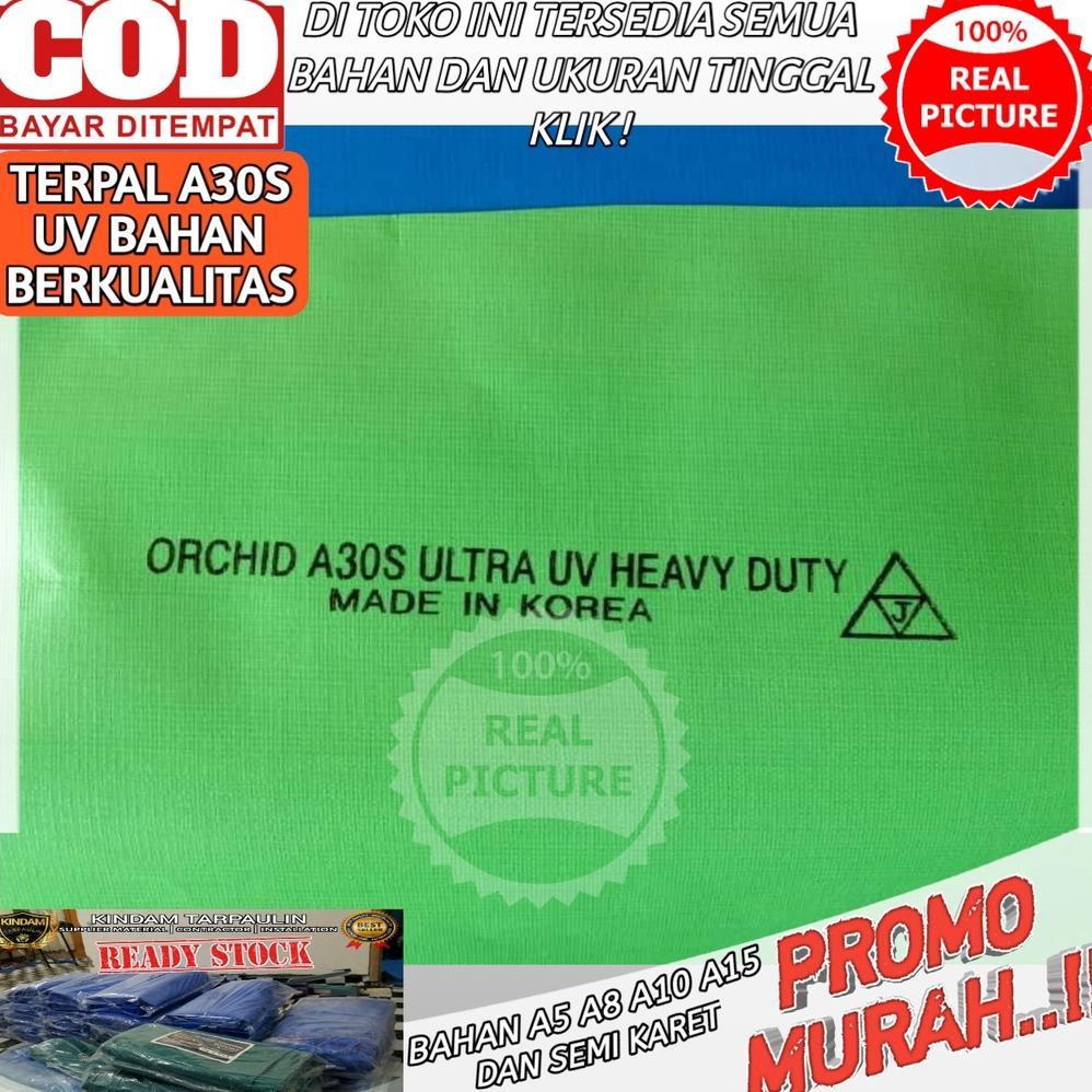Bisa Cod Terpal A30 S Uv Orchid Korea Ukuran Custom | Terpal Lembaran | Cod Murah ,,