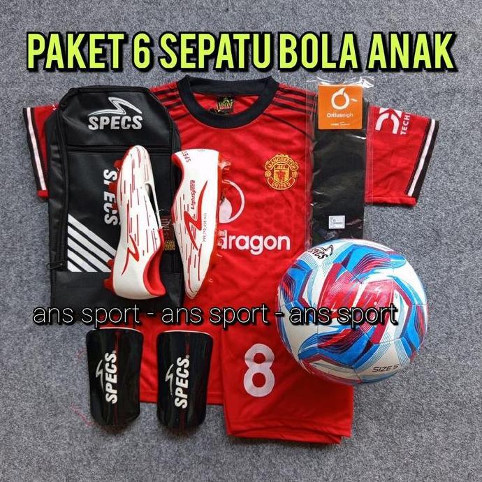 OBRAL Sepatu Bola Anak Ortus Cymera Grade Original Terlaris, paket komplit 6 sepatu bola anak SD SMP