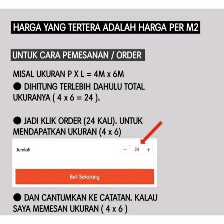 Bisa Cod Grosir  Terpal Korea A20 Putih White Meteran Ukuran Custom Bebas Untuk Tenda Terop Tutup Tr