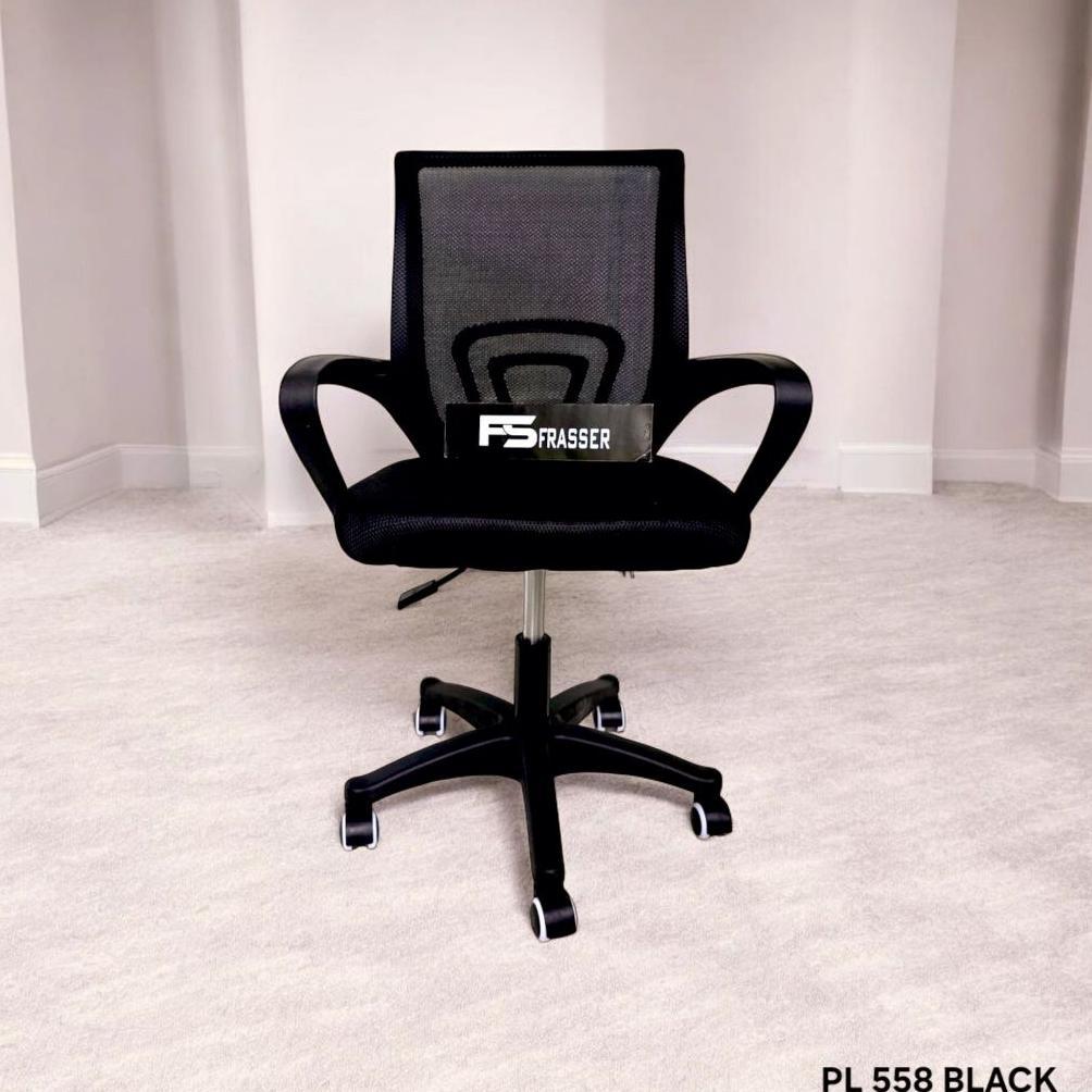 Kursi Kantor Direktur Kursi Belajar Kursi Kerja  Kursi Cafe Kursi Kantor Putih Ergonomis KRSKT 28