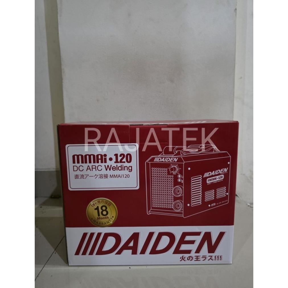 TRAVO LAS DAIDEN MMAI 120/120AMPERE/WELDING 120A/NLG DAIDEN/MESIN LAS DAIDEN MMAI 120/MMA 120AMPERE/