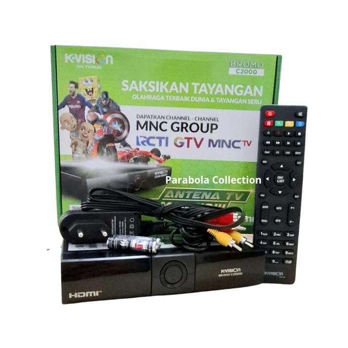 DF134 - RECEIVER KVISION BROMO C2000 - Receiver Bromo C2000 Hybrid Cband / Kuband k  vision  receive