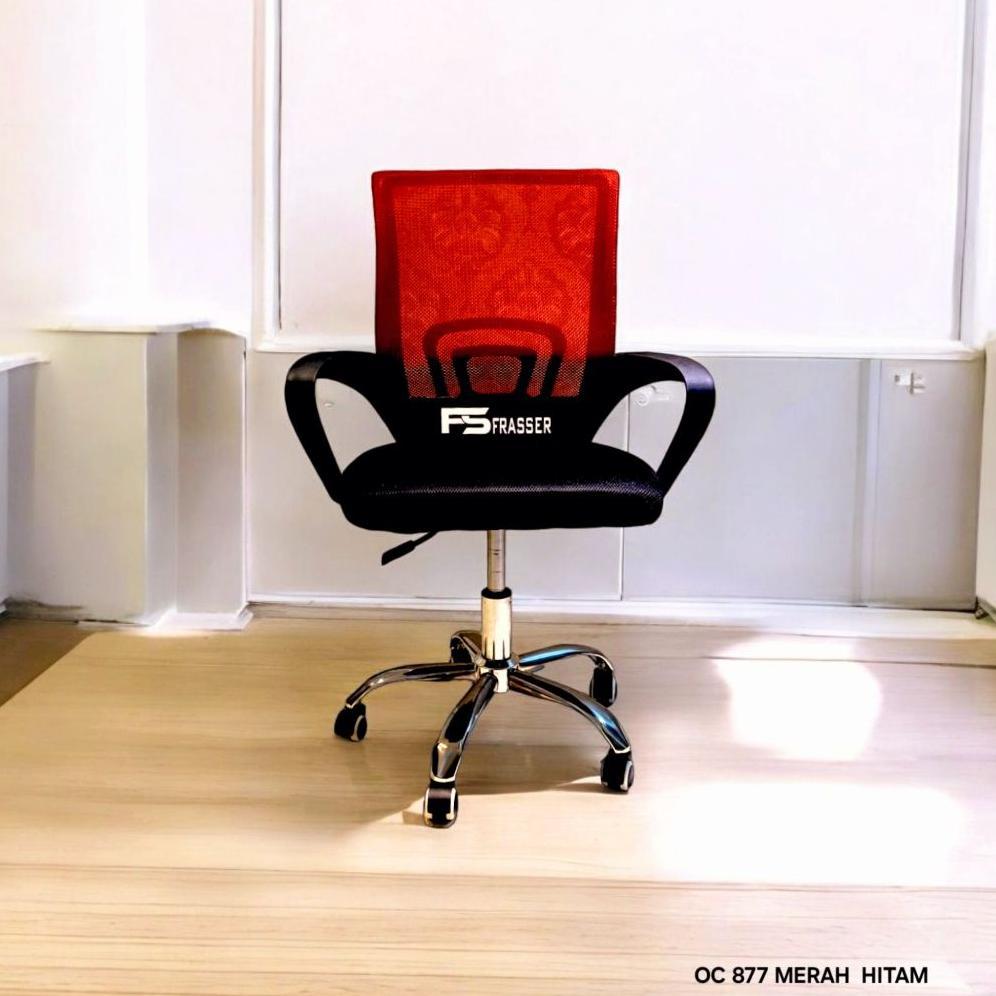 Kursi Kantor Direktur Kursi Kerja Kursi Gaming Kursi Cafe Kursi Kantor Putih Ergonomis KRSKT 04