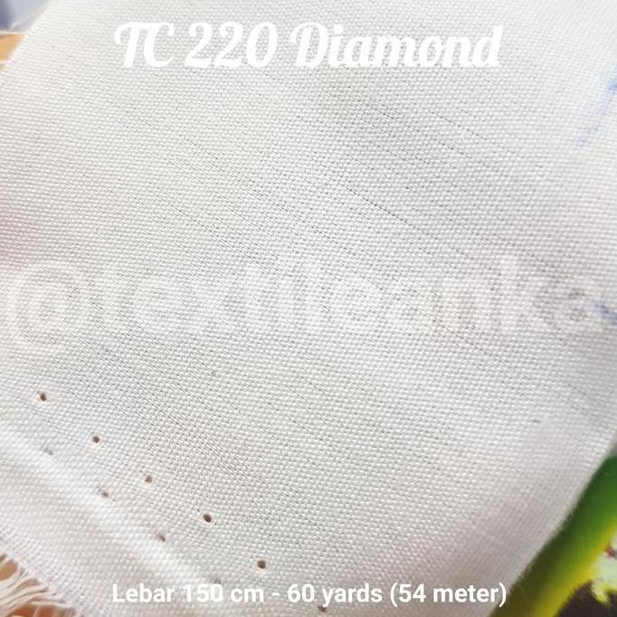 Kain TC 220 TC Diamond TC Murah Baju Seragam Sekolah 54 Meter
