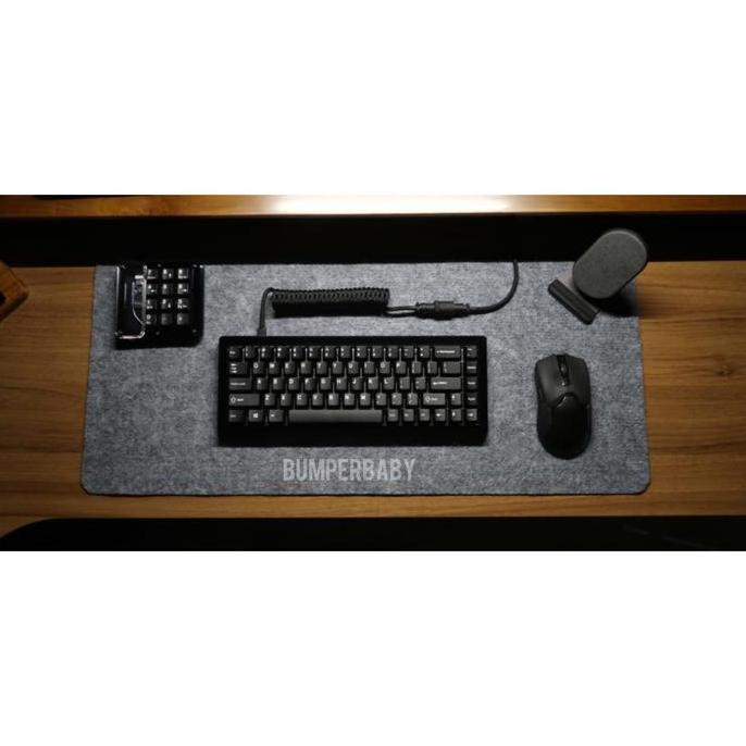 Mousepad Desk Top Felt Keyboard Deskmat Deskpad Wool Table Cover