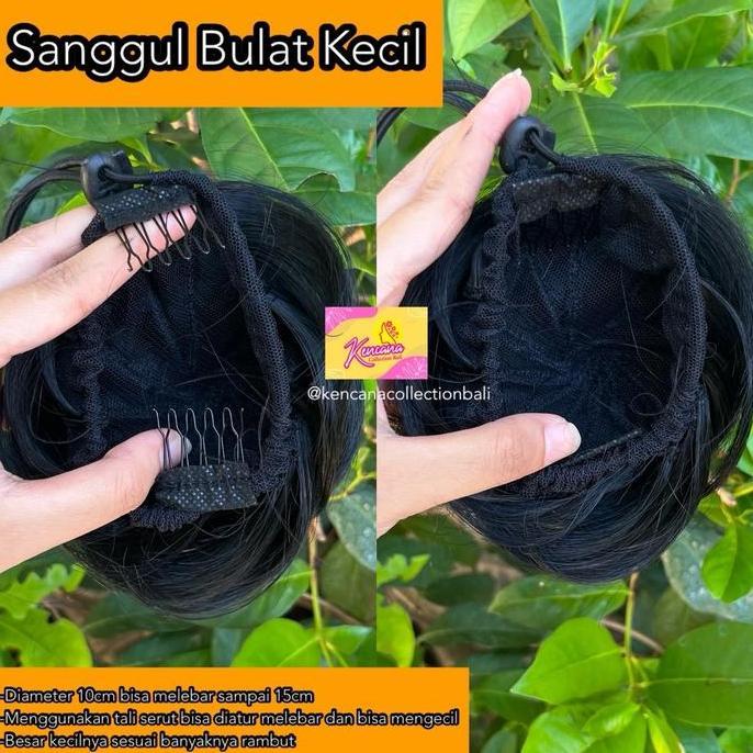 New- Sanggul Bulat Kecil/Sanggul Bulat Anak/Cepolan Rambut