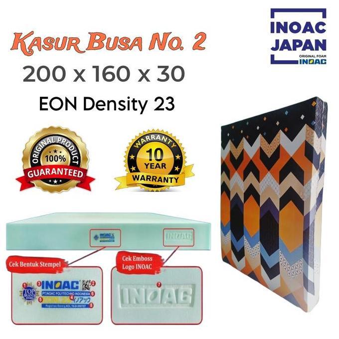 inoac kasur busa 160x200x30 original eon d23