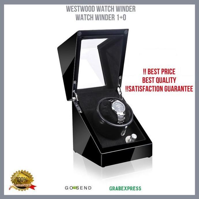 Watch Winder 1 Slot Pemutar Jam Tangan Otomatis Automatic Watch Winder