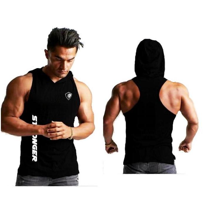 DS133 >> Singlet hoodie Stronger Side