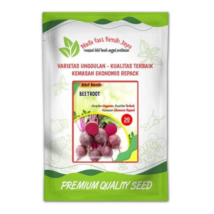 BISA BERBUAH DI POT 30 Biji Benih buah bit - benih bibit beetroot merah