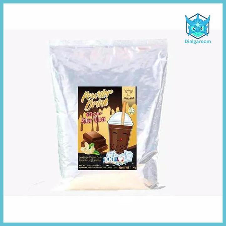 ( COKLAT ) BUBUK REGULER CHOCO SILVER QUEEN 1KG BAHAN KUE  COKLAT BUBUK MAKANAN & MINUMAN