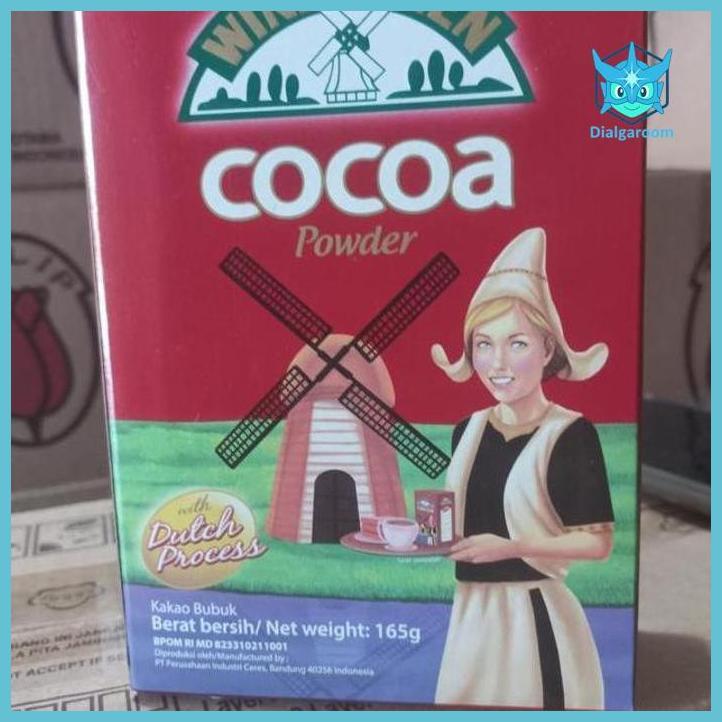 ( COKLAT ) WINDMOLEN COCOA POWDER 180 GRAM - COKLAT BUBUK WINDMOLEN BAHAN KUE  COKLAT BUBUK MAKANAN 