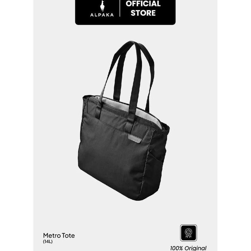 Alpaka Metro Tote Bag Tas Bahu Pria Fit Laptop 16Inch Exports
