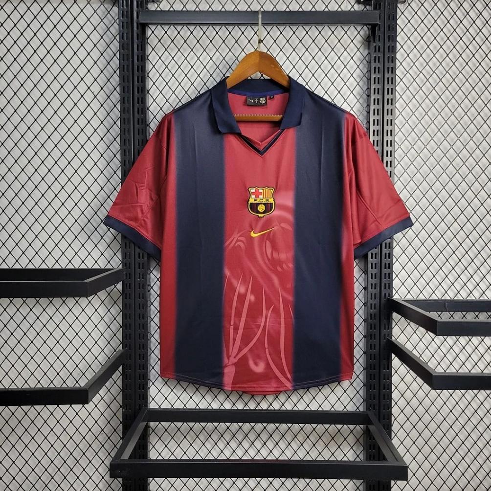 URBANMERCH00 Jersey Retro Barca X Cactus Jack 2000/2001 Grade Ori High Quality Import