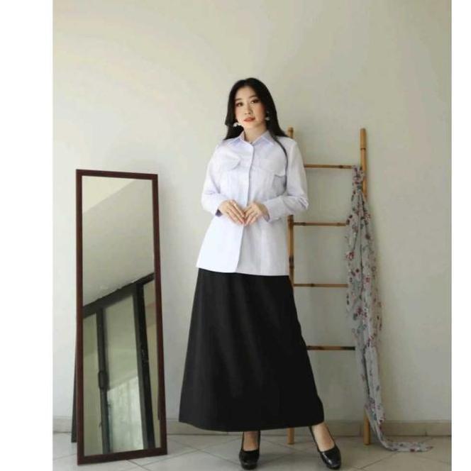 Baju Dinas Putih Pns Wanita Baju Pdh Wanita Putih Seragam Putih Pns Wanita Baju Putih Atasan Pns