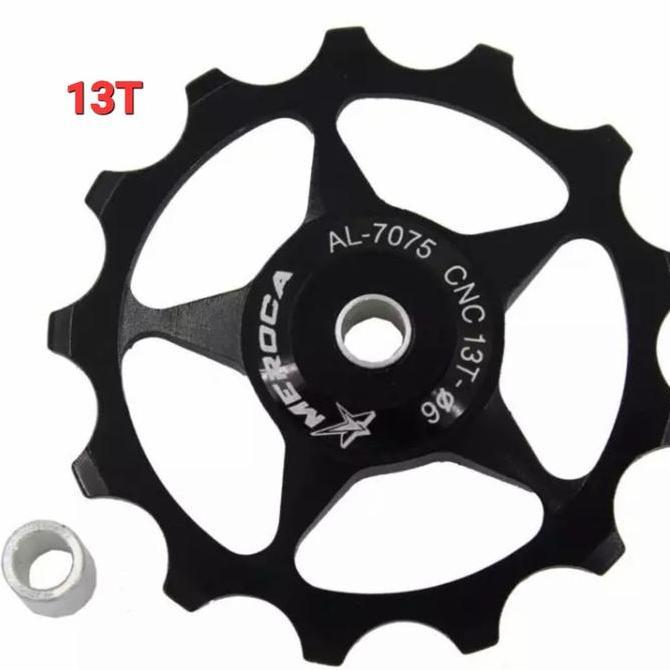 Promo Meroca Pulley RD Bearing 13T Pullay RD Sepeda Lipat MTB Roadbike COD