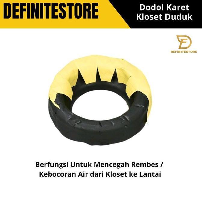 Promo Dodol Kloset Duduk Karet Kloset Duduk Seal Gasket Lem Kloset Hitam Bisa Untuk Semua Merk Klose