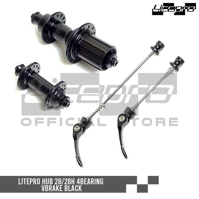 Promo LITEPRO HUB 28/28H 4BEARING VBRAKE COD