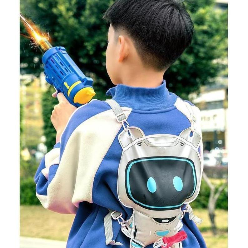 Mainan Tembakan Air Otomatis Baterai Cas Ulang - Automatic Water Gun - Toys, Sand