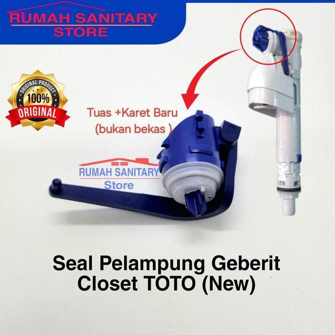 Promo Sparepart TOTO Seal / karet Tuas / jantung Pelampung Geberit Ori new COD