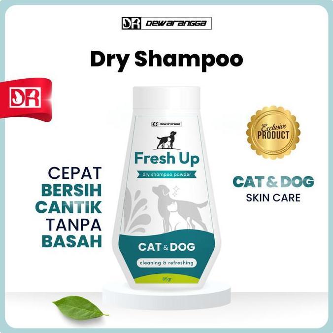 Dry Shampoo Kucing Dewarangga - Mandi Kering Kucing