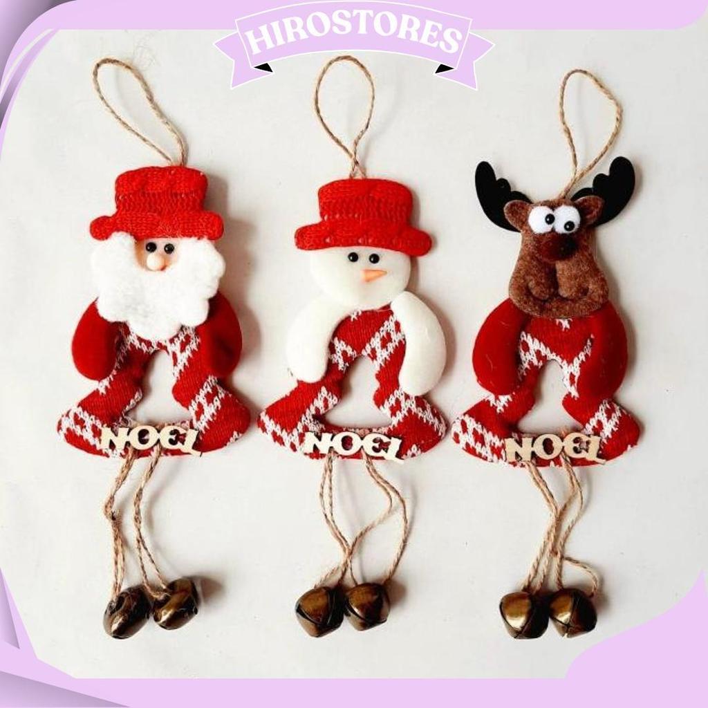 Boneka Natal Boneka Santa Hiasan Pohon Natal Dekorasi Natalgantungan Pohon Natal Promo Puncak