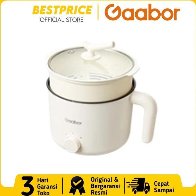 GAABOR GR-N15A  PANCI LISTRIK MULTI FUNGSI GAABOR PANCI LISTRIK ANTI LENGKET GAABOR  KUKUSAN STEAMER