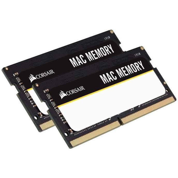 TERMURAH - RAM CORSAIR SODIM MAC 32GB (2x16GB)DDR4 2666MHz CMSA32GX4M2A2666C18