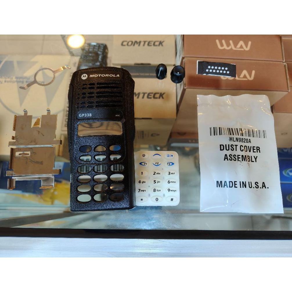 CASING HT GP338 GP-338 GP 338 MOTOROLA FRONT OUTER CASE HOUSING MOTOROLA GP338 CASING MOTO0ROLA KESI