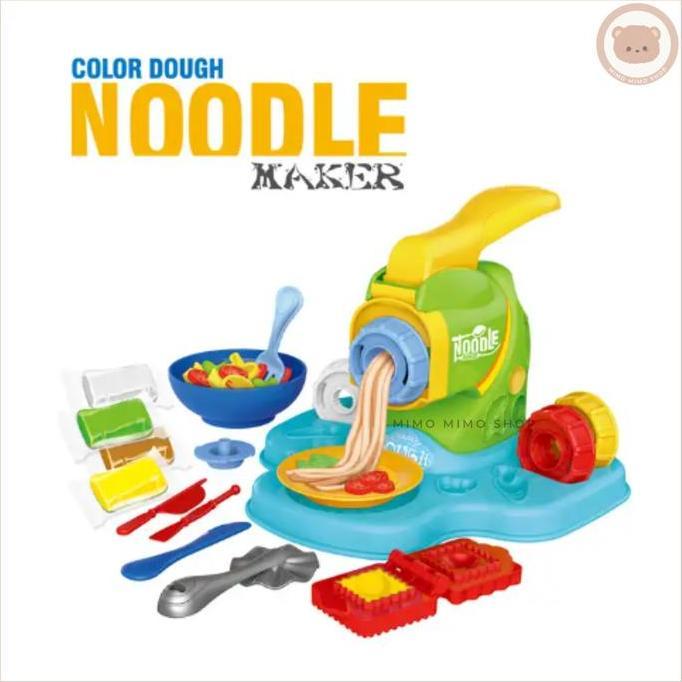 Mainan Cetakan Playdough Noodle Maker Colour Dough