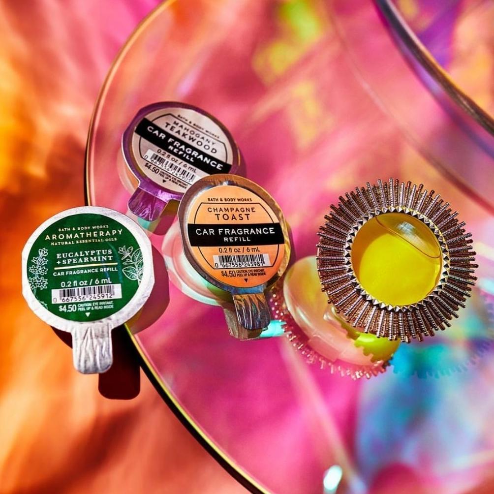 BBW SCENTPORTABLE REFILL 6 ML MIX FLANNEL INTO THE NIGHT ITN WHITE TEA & SAGE MOUNTAIN TEAKWOOD PURE