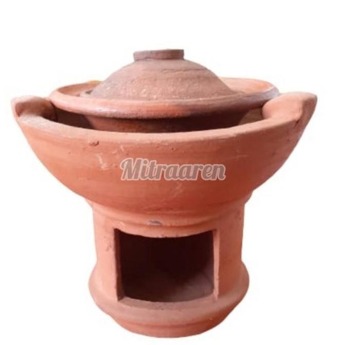 Anglo Tungku Angkringan Gerabah Tanah Liat Tradisional Besar MUS
