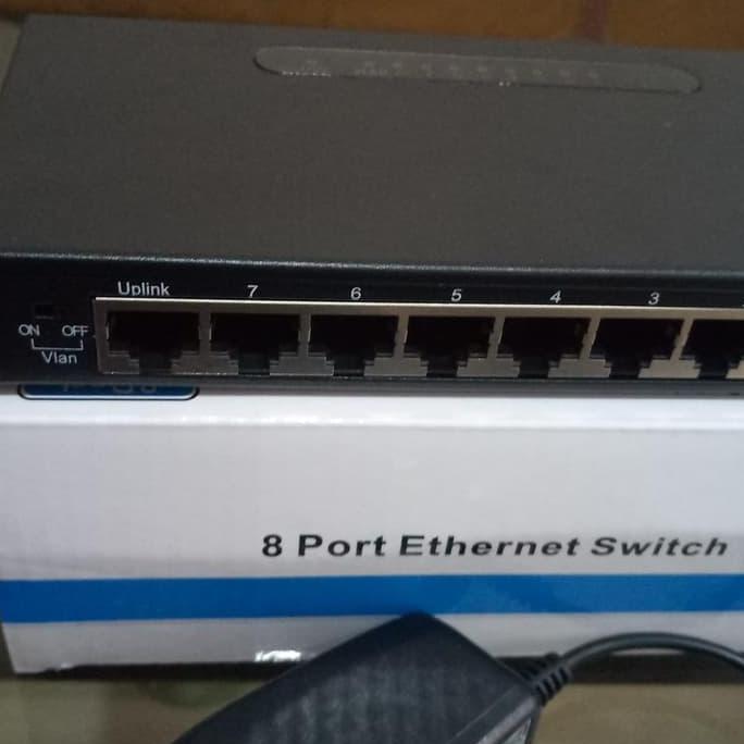 Promo ethernet switch 8 port ethernet switch vlan static port