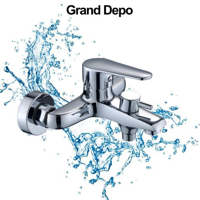 Kran Shower Mixer Air Panas Dingin Bath Flow 1/2" Onda / Kran Shower Mixer Onda / Kran Air Onda