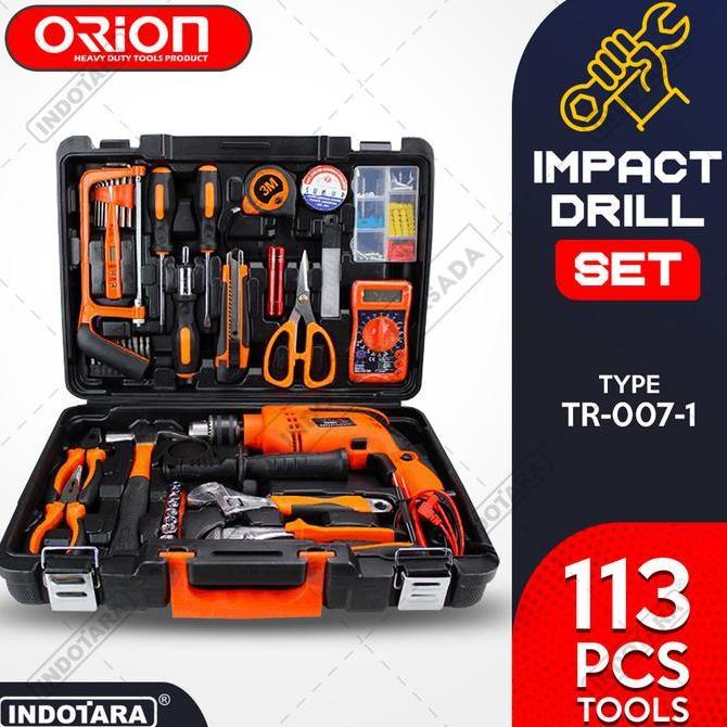 Hand Toolset / Tool Kit Set / Toolkit Toolbox Orion TR-007-1