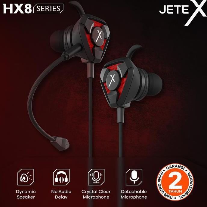 ranjedimans - jetex hx8 gaming headset - garansi resmi 24 bulan