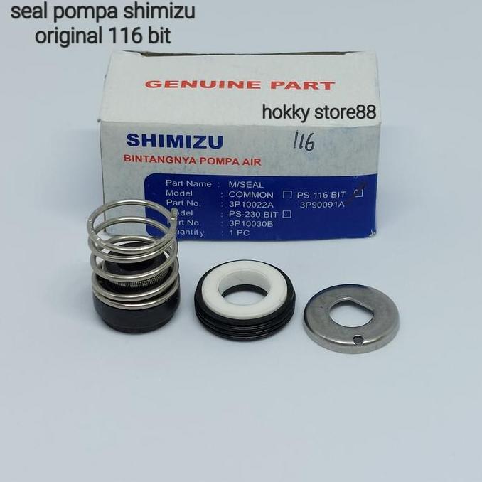Mechanical Seal Pompa Air Shimizu Ps 116 Bit Original Seal Sil Pompa Harga Spesial