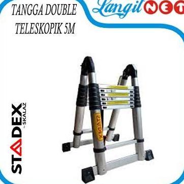 Stadex Tangga Double Teleskopik 5 M