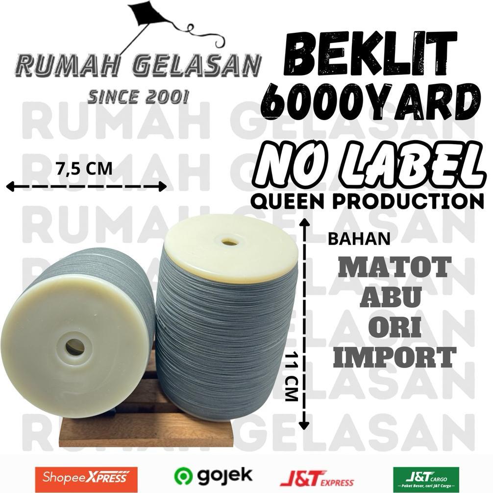 BARUU Gelasan MATOT ABU Ori 6000Yard Beklit 025/028 - IMPORT (Beli 2 SUDAH HARGA GROSIR)