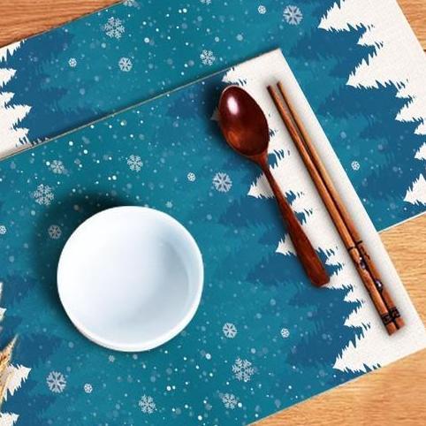 TATAKAN PIRING MEJA MAKAN NATAL