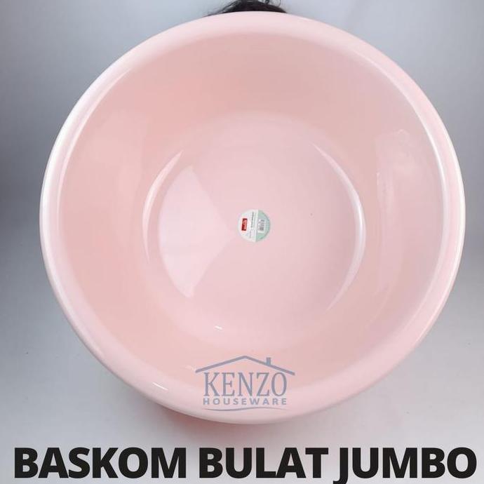 1Dozzketer - Baskom Bak Bulat Jumbo Plastik Xxxl - Bak Air Mandi Berkualitas Redhouse